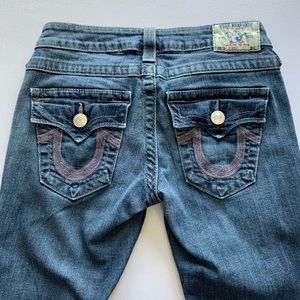 True Religion Dark Wash Skinny Size 26